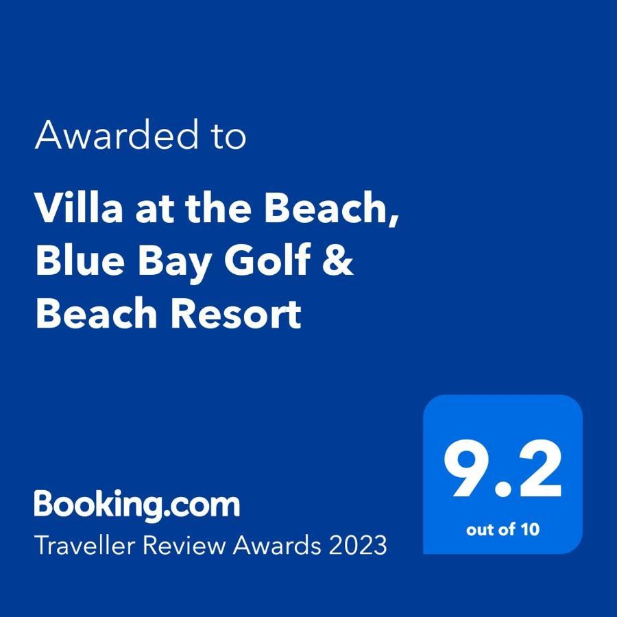 Villa At The Beach, Blue Bay Golf & Beach Resort Buitenkant foto